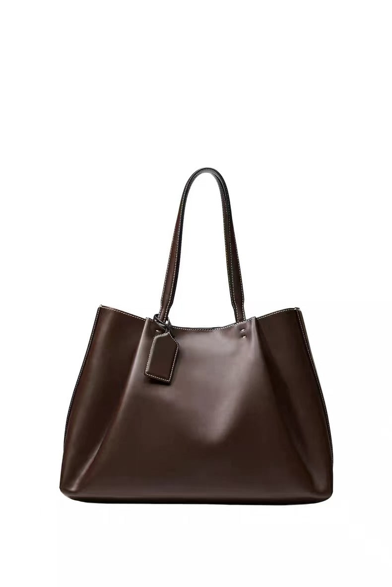 Elegante Retro-Damen-Tragetasche mit großem Fassungsvermögen, vielseitig kombinierbar