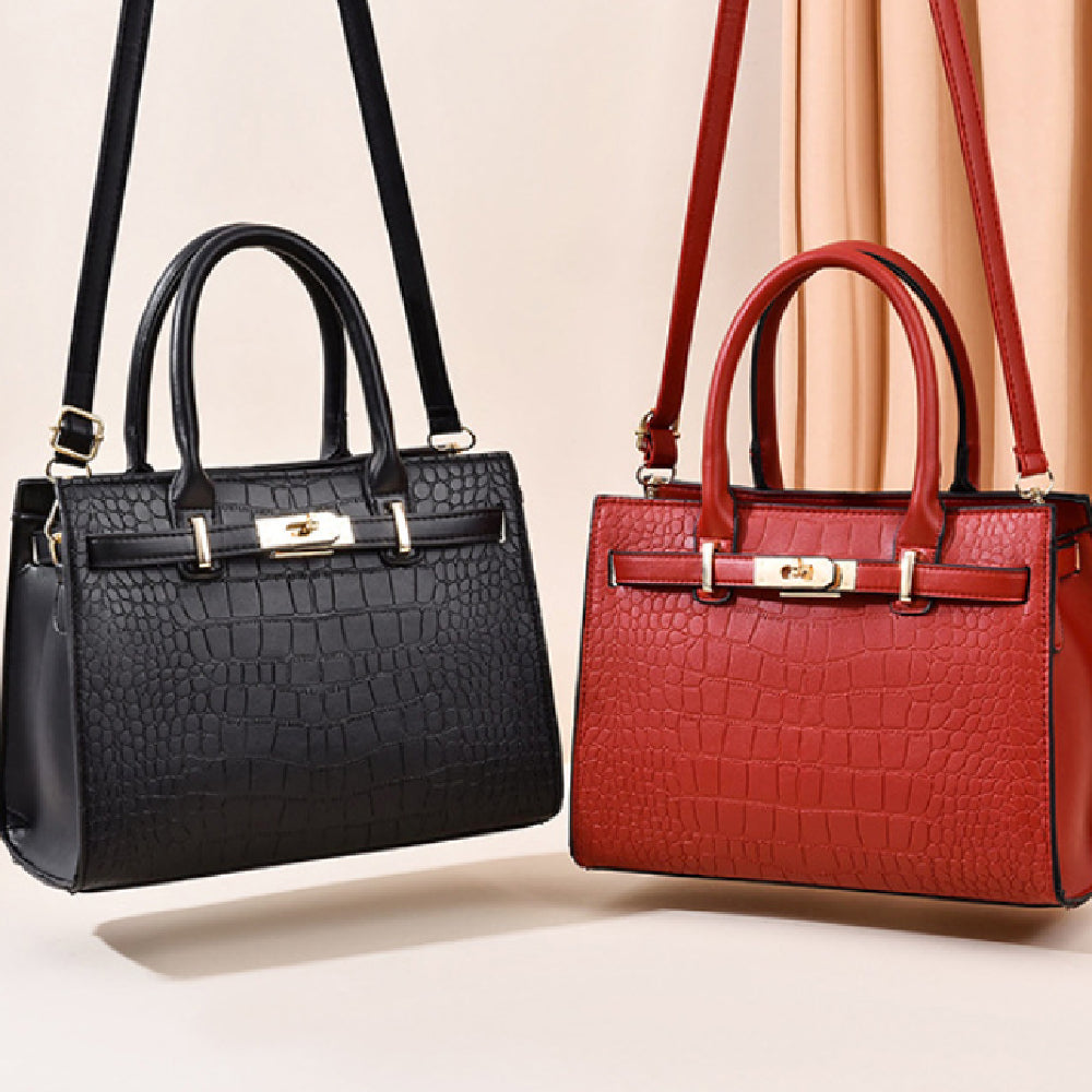 Modisches Design mit Schal und großem Fassungsvermögen